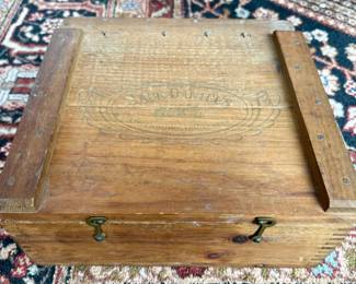 Vintage Jack Daniels Wood Box