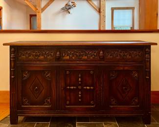 Vintage Carved Buffet