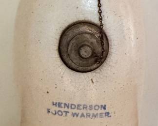 Vintage Dorchester Pottery Works Henderson Foot Warmer