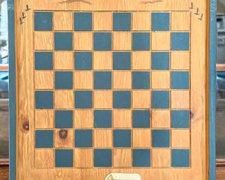 Artisan Crafted Checker/Chess Board