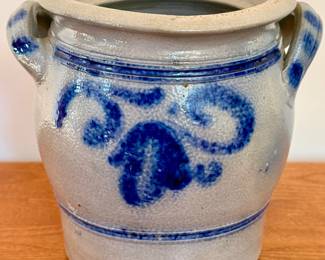 Salt Glazed Stoneware Crock