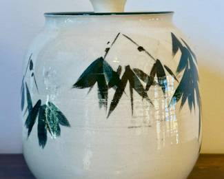 Art Pottery Covered Jar