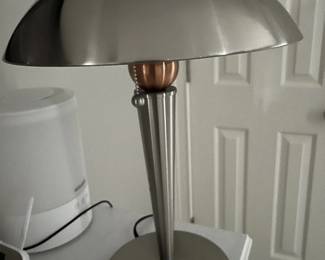 Great lamp...vintage with two bulbs!