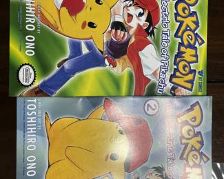 We have Mint condition Pokemon Comic books!  In plastic sleeves, edition 1-4...hurry!  These will go fast!