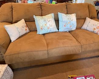 Fabric Sofa available for pre-sale. 