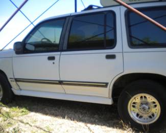 1994 Ford Explorer running when parked interior is rough