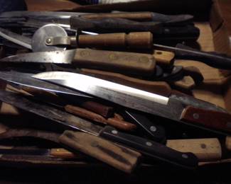 Butcher and other knives