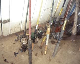 Fishing poles