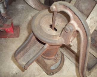 Antique well pump
