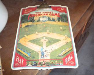 Baseball clipboard