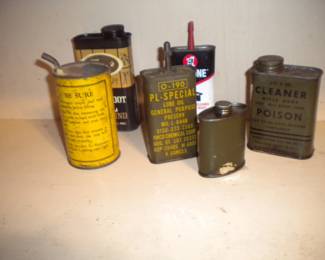 Old tin cans