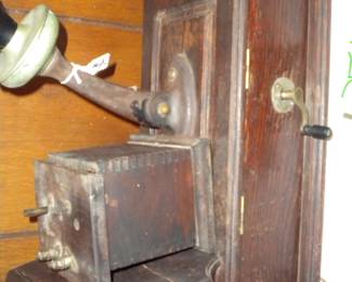 Antique telephone    for parts or repair