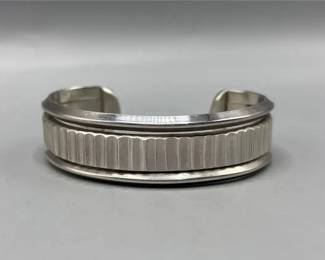 Sterling Silver Cuff Bracelet By Steven Rick