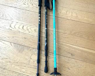 Pair of Leki Sierra Trekking Poles 1 L.L. Bean Winter Walker Pole