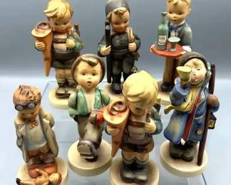 Set of 7 Goebel Hummel Figurines