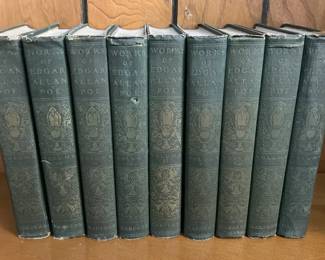 The Works of Edgar Allan Poe 9 of 10 volumes