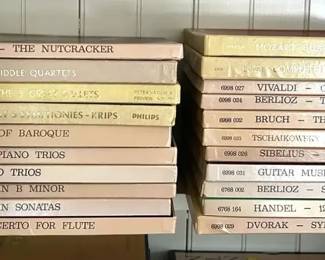 21 Volumes of Classical Music Albums by Philips