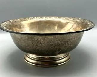 Sterling Silver Pedestal Bowl