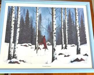 Framed Print By Carla Romero A Lonely Journey