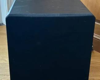 JL Audio ESub e110 Model Subwoofer in Black Ash Finish