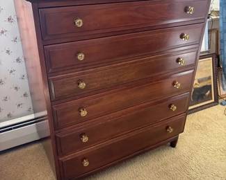 Vintage Willet Cherry Chest of Drawers MCM design