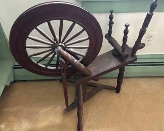 Antique Spinning Wheel