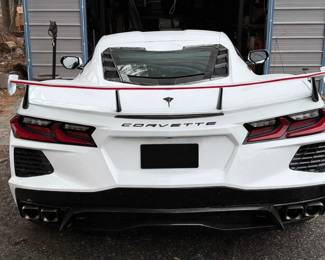 Corvette C8:
Highest and Best Offer on the 2022 Chevrolet Corvette C8 Stingray must be submitted in writing no later than Saturday, March 7 at 3:00 PM.