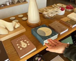 Inventory and custom made table + benches