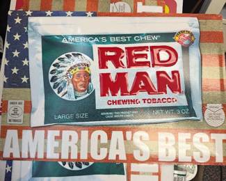 Red Man Tin