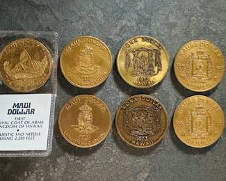 1970 Hawaiian Trade Dollars