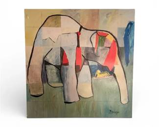 Abstract Elephant Artwork