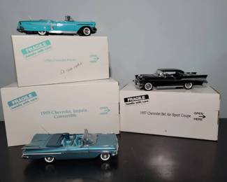 DANBURY MINT Late 50s Chevys