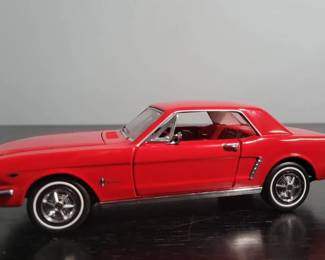 FRANKLIN MINT 1965 Ford Mustang Anniversary Edition