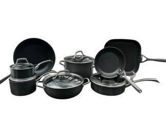 KIRKLAND Signature Anodized Pots Pans 13 Pieces