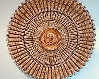 1960s MARIA KIPP Sun Wall Hanging