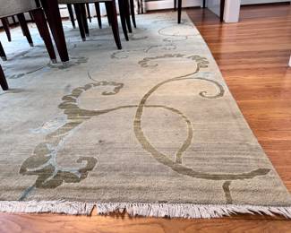 Laudry and Arcari wool rug, 9 x 12