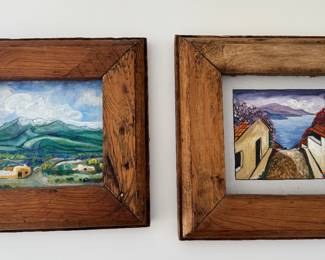 Lovely Cuba scenes in oil