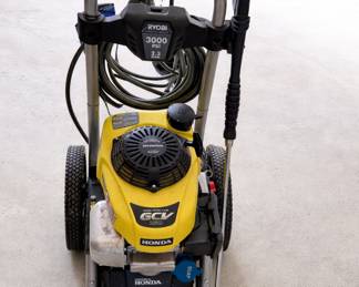 Ryobi pressure washer with Honda GCV160 engine, 3000PSI/2.3 GPM