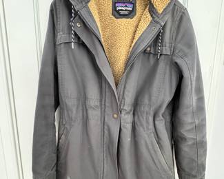 Patagonia winter sherpa lined coat