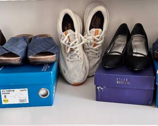 Selection of shoes available