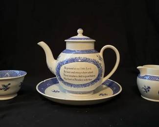 126 John Wesley Tea Set