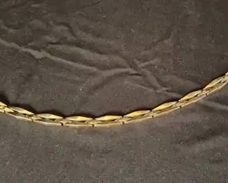 005 333 14k Yellow Gold Bracelet