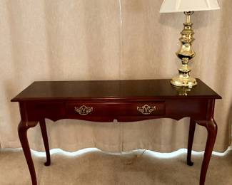 630 Mahogany Sofa Table Lamp
