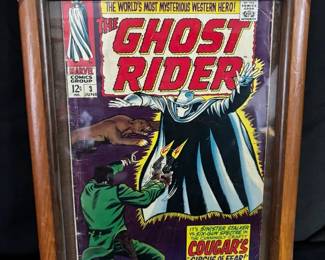 006 Framed Ghostrider Comic
