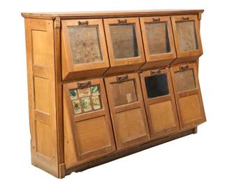 Apothecary Seed Storage Cabinet