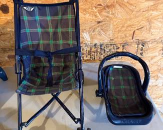 BABTDOLL STROLLER AND CARRIER