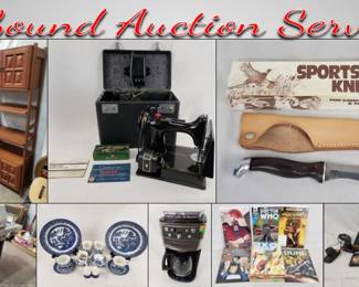 MCM Teak, Dcor, Comics, Knives, Atari Online Auction