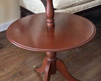 Two Tier Pedestal Table