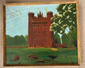 Wonderful Painting of 'Tattershall Castle'  