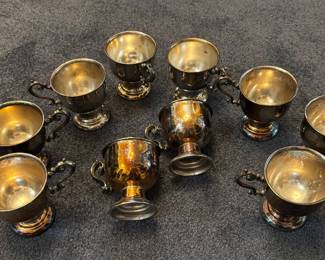 Sheridan Silverplate Punch Cups
